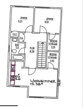 Foto - 3 Zimmerwohnung - 780,00&nbsp;EUR Kaltmiete, ca.&nbsp; 65,00&nbsp;m&sup2;
