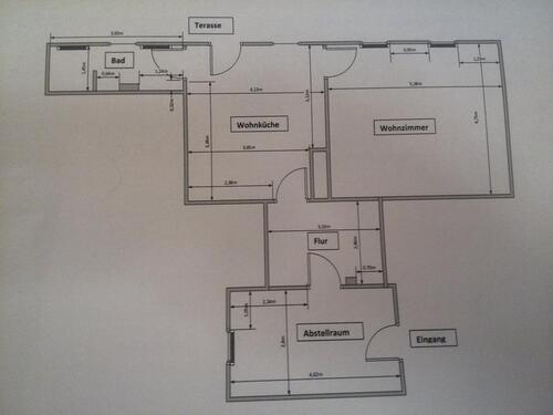 Foto - Charmante Einliegerwohnung, 1 12 Zimmer mit kleiner Terasse