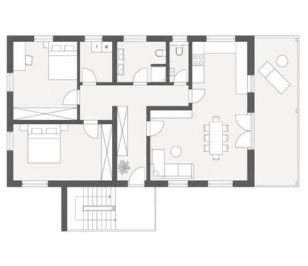 Foto - Helle 3,5 Zimmer Neubauwohnung im 1.OG 102qm