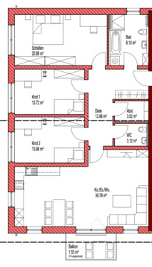 Foto - 4.5 Zimmer Etagenwohnung zur Miete in Dingolfing