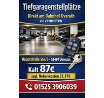 Tiefgaragenstellplatz Overath Bahnhof - Engelskirchen