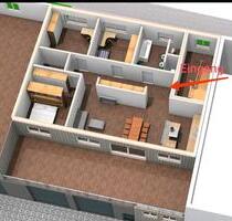 4-Timmer Wohnung - 1.450,00&nbsp;EUR Kaltmiete, ca.&nbsp; 124,00&nbsp;m&sup2; in Hergatz (PLZ: 88145)