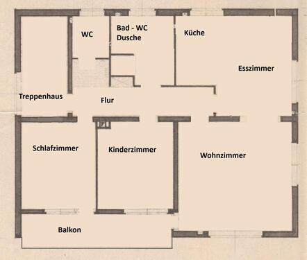 Foto - 4ZKB Höxter-Fürstenau - 600,00&nbsp;EUR Kaltmiete, ca.&nbsp; 95,00&nbsp;m&sup2;