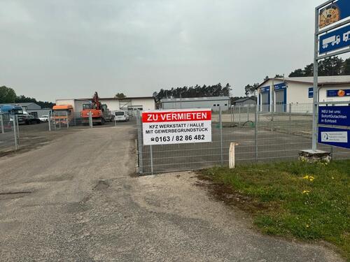 Foto - Gewerbegrundstück zu vermieten mit werkstatthalle Fürstenwalde