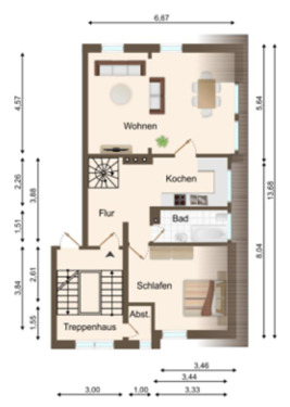 Foto - 4 Zimmer Etagenwohnung zur Miete in Bad Oeynhausen