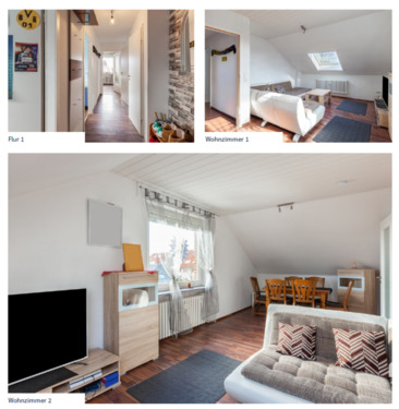 Foto - 3 Zimmer Dachgeschoßwohnung in Bad Oeynhausen