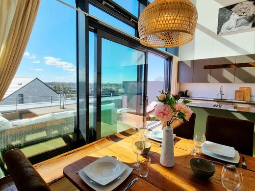 Foto - Meerblick Penthouse-Ferienwohnung Himmel und Meer an der Ostsee