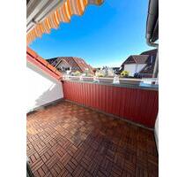 Wohnidylle in 2 Zimmer Wohnung im DG mit Loggia und TG Pkw-Stp. - Lampertheim