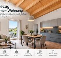 Erstbezug: 3-Zimmer m. Sichtdachstuhl, Küche +2 Stellplätze - Mühlhausen