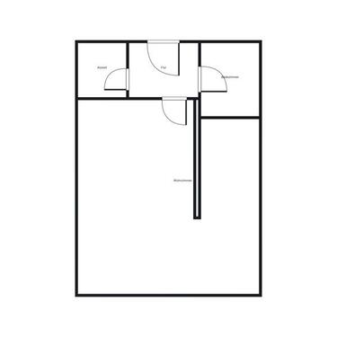 Foto - 1 Zimmer Erdgeschoßwohnung zur Miete in Heilbronn
