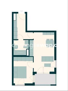 Foto - Wohnungsswap - 2 Zimmer, 49 m² - Friedenauer Höhe, Berlin-12159