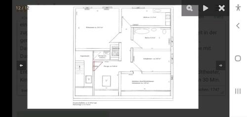Foto - Etagenwohnung in Luckenwalde zur Miete