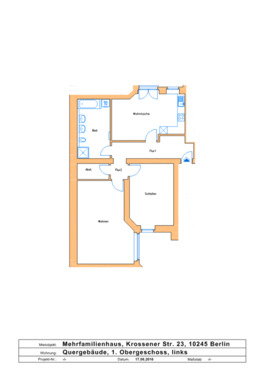 Foto - 3 Zimmer Etagenwohnung zur Miete in Berlin