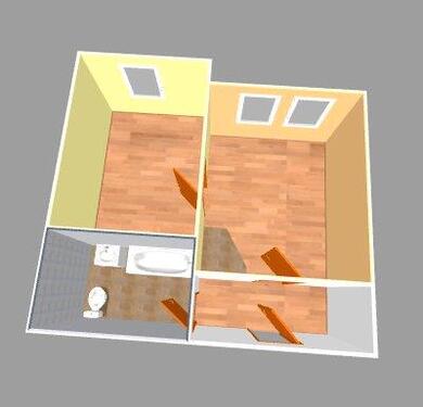 Foto - eine helle einraumwohnung - 280,00&nbsp;EUR Kaltmiete, ca.&nbsp; 33,00&nbsp;m&sup2;