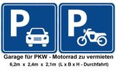 Foto - XXL Garage Stellplatz für PKW oder Motorräder zu vermieten