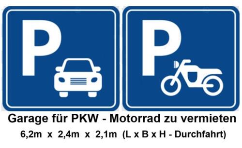 Foto - XXL Garage Stellplatz für PKW oder Motorräder zu vermieten