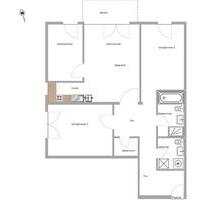 Moderne 4-Zimmer-Neubauwohnung (93 m²) mit Balkon, TG & EBK - Offenbach am Main Bieberer Berg