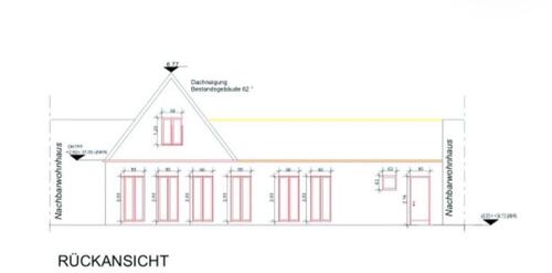 Foto - Grundstück 690 qm mit Baugenehmigung (Reihenhaus)