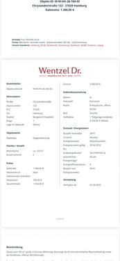 Foto - 2 Zimmer Etagenwohnung zur Miete in Hamburg