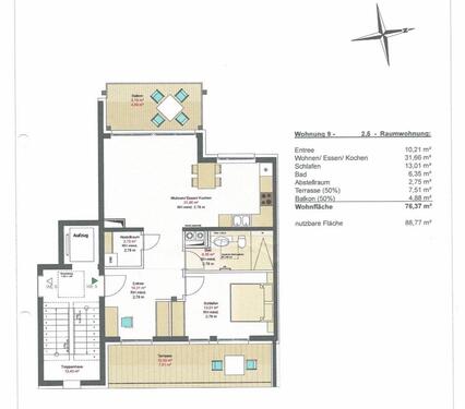 Foto - 2.5 Zimmer Dachgeschoßwohnung in Magdeburg