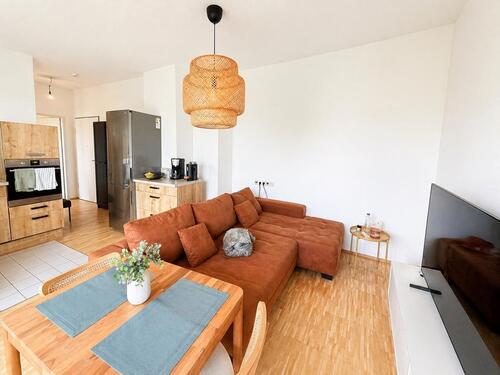 Foto - Möblierte 2-Zimmer-Wohnung mit Dachterrasse, Klima & Domblick