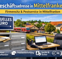 Geschäftsadresse mieten Mittelfranken Firmensitz & Postservice - Petersaurach