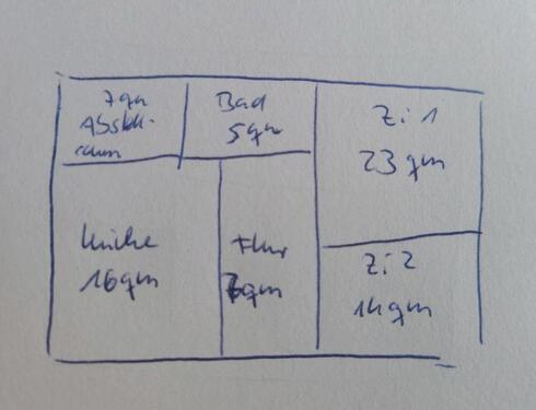 Foto - große 2- Raumwohnung in Eggersdorf