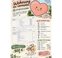 3 Zimmer Wohnung in Amberg 68m^
