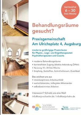 Foto - Einen Behandlungsraum zur Untermiete