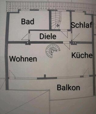 Foto - 3 Zimmer Maisonettenwohnung zur Miete in Meerbusch