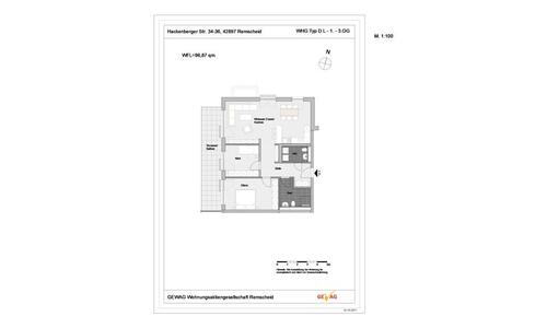 Foto - Etagenwohnung in Remscheid
