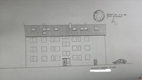 Foto - 4 Zimmer Etagenwohnung zur Miete in Ansbach