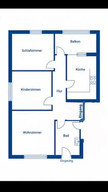 Foto - 3 Zimmer Etagenwohnung zur Miete in Linsengericht