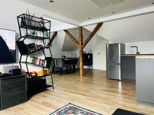 Foto - 3-ZKB-Dachgeschosswohnung mit besonderem Flair & Einbauküche