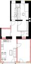 Foto - 2-3 ZKB, Gäste WC - 900,00&nbsp;EUR Kaltmiete, ca.&nbsp; 76,00&nbsp;m&sup2;