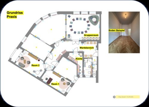 Foto - Möblierte Therapieräume in Leipzig (Zentrum-Nord Nordplatz)