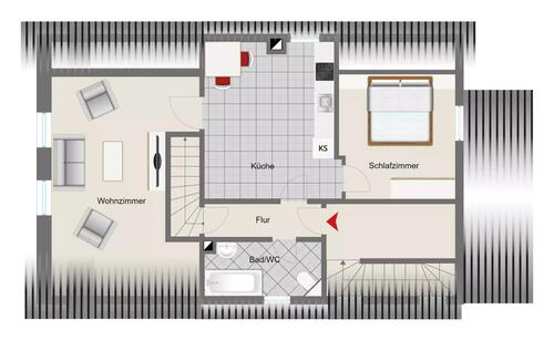 Foto - 2 Zimmer Etagenwohnung zur Miete in Forchheim