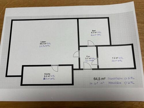 Foto - 2-Zimmer-Wohnung Meppen-Esterfeld frisch renoviert