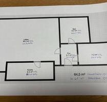 2-Zimmer-Wohnung Meppen-Esterfeld frisch renoviert