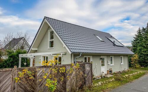 Foto - Erstbezug 2022: Niedrigenergie A+ Einfamilienhaus von Privat