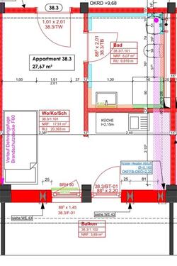 Foto - 1 Zimmer Etagenwohnung zur Miete in Darmstadt