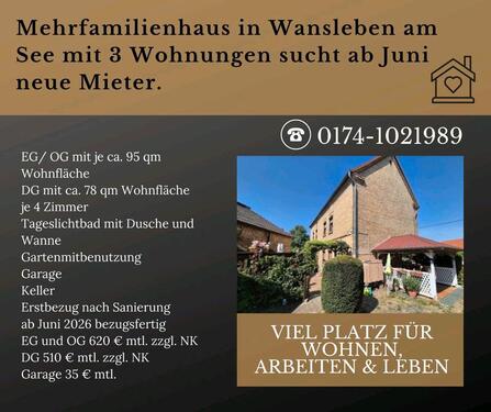 Foto - Freie Wohnungen in Wansleben am See