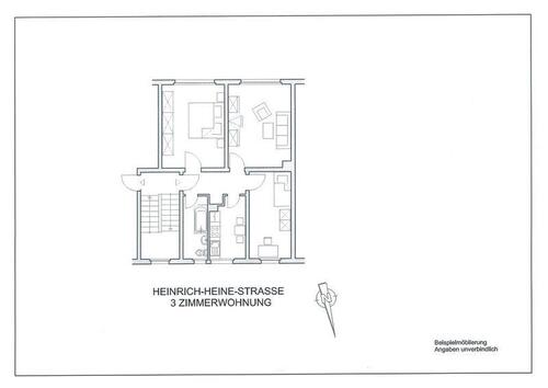 Foto - 3 Zimmer Etagenwohnung in Naumburg (Saale)