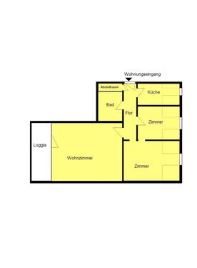 Foto - 3 Zimmer Dachgeschoßwohnung in Wittenberge