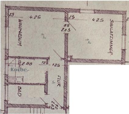 Foto - 2,5 Zimmer Wohnung, 42,04m², Witten