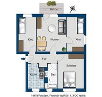 Attraktive Wohnung mit viel Potenzial in gefragter Lage von Potsdam.