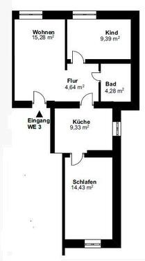 Foto - 3 Zimmer Wohnung DO Oestrich 60m²