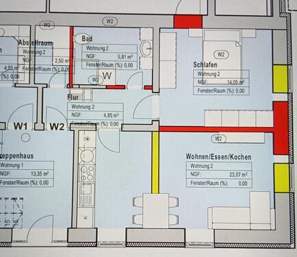Foto - Wohnung zu Vermieten - 570,00&nbsp;EUR Kaltmiete, ca.&nbsp; 50,00&nbsp;m&sup2;