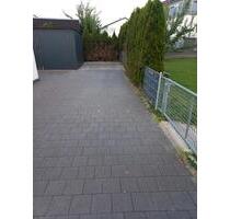 Stellplatz 12x4 m in Jungingen eingezäunt und gepflastert - Ulm Söflingen