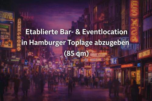 Foto - Bar- & Eventlocation St. Pauli Toplage abzugeben